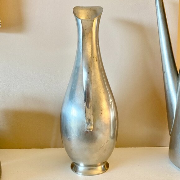 MCM Rare Vintage Pewter Coffee Tea Serving Set - Picture 8 of 12